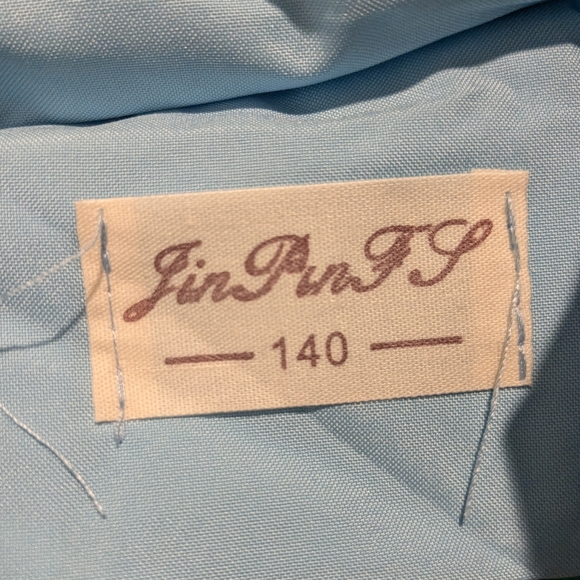 ❄️ NWOT Girl's Baby Blue Winter Coat; Size: 8-10 or 140 - Picture 10 of 10